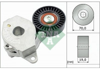 Tensioner Lever, v-ribbed belt 534054510 Ina