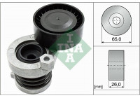 Tensioner Lever, v-ribbed belt 534055110 Ina