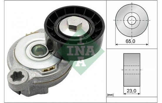 Tensioner Lever, v-ribbed belt 534060510 Ina