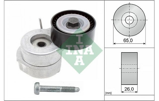 Tensioner Lever, v-ribbed belt 534060710 Ina