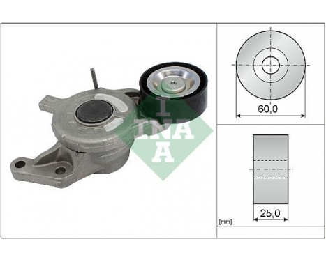 Tensioner Lever, v-ribbed belt 534065710 Ina