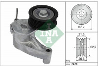 Tensioner Lever, v-ribbed belt 534071010 Ina