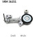 Tensioner pulley, Poly V-belt VKM 36151 SKF