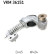 Tensioner pulley, Poly V-belt VKM 36151 SKF, Thumbnail 2
