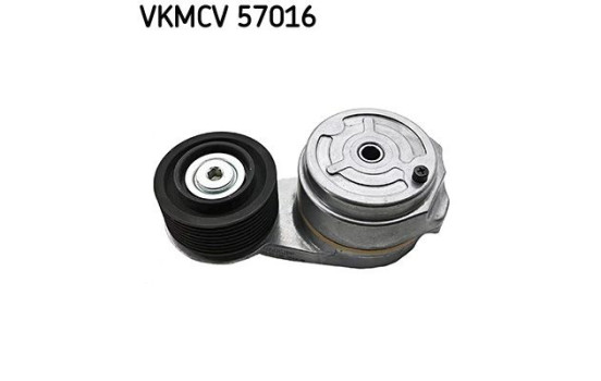 Tensioner pulley, Poly V-belt VKMCV 57016 SKF