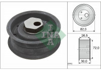 Tensioner Pulley, timing belt 531 0304 10 Ina