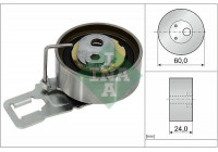 Tensioner Pulley, timing belt 531 0829 10 Ina