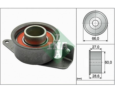 Tensioner Pulley, timing belt 531002920 Ina