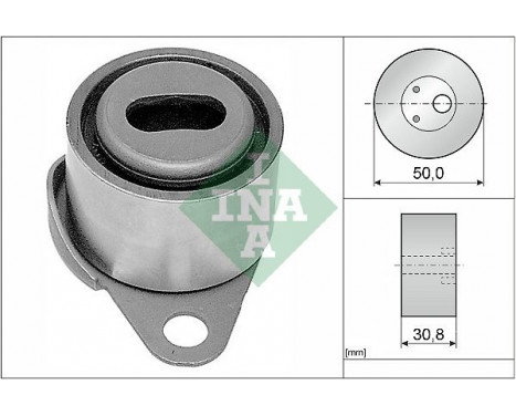 Tensioner Pulley, timing belt 531006110 Ina