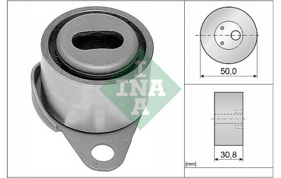 Tensioner Pulley, timing belt 531006110 Ina