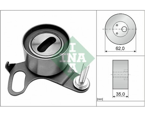 Tensioner Pulley, timing belt 531019120 Ina
