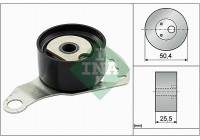 Tensioner Pulley, timing belt 531027230 Ina
