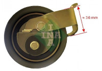 Tensioner Pulley, timing belt 531050020 Ina