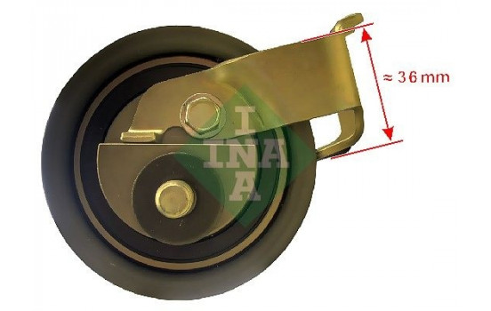 Tensioner Pulley, timing belt 531050020 Ina