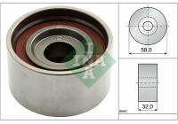 Tensioner Pulley, timing belt 531058210 Ina