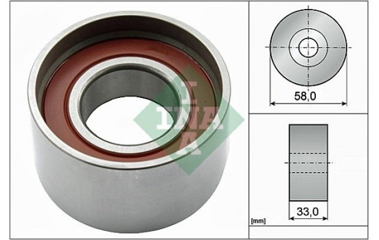 Tensioner Pulley, timing belt 531078410 Ina