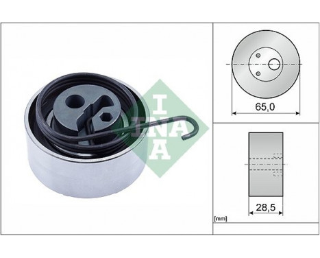 Tensioner Pulley, timing belt 531081910 Ina