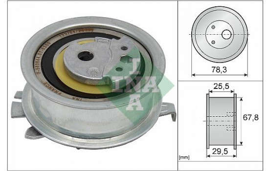 Tensioner Pulley, timing belt 531082510 Ina