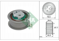 Tensioner Pulley, timing belt 531092710 Ina
