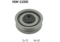 Tensioner Pulley, timing belt VKM 11000 SKF