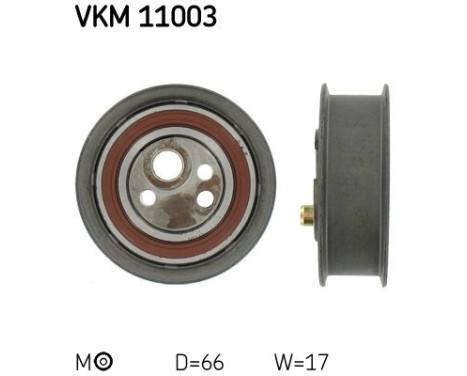 Tensioner Pulley, timing belt VKM 11003 SKF
