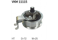 Tensioner Pulley, timing belt VKM 11115 SKF