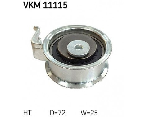 Tensioner Pulley, timing belt VKM 11115 SKF, Image 2