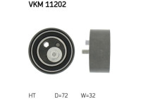 Tensioner Pulley, timing belt VKM 11202 SKF