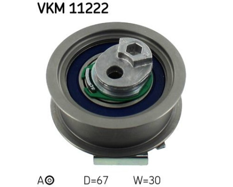 Tensioner Pulley, timing belt VKM 11222 SKF