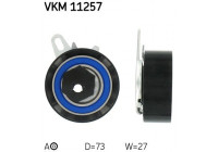 Tensioner Pulley, timing belt VKM 11257 SKF
