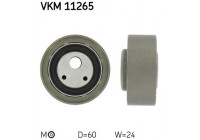 Tensioner Pulley, timing belt VKM 11265 SKF