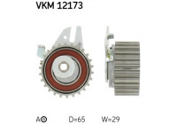 Tensioner Pulley, timing belt VKM 12173 SKF