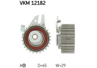 Tensioner Pulley, timing belt VKM 12182 SKF