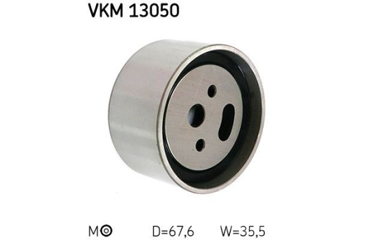 Tensioner Pulley, timing belt VKM 13050 SKF