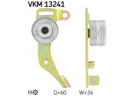 Tensioner Pulley, timing belt VKM 13241 SKF