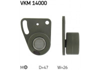 Tensioner Pulley, timing belt VKM 14000 SKF