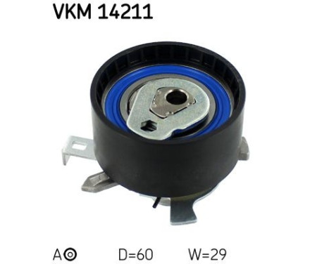 Tensioner Pulley, timing belt VKM 14211 SKF