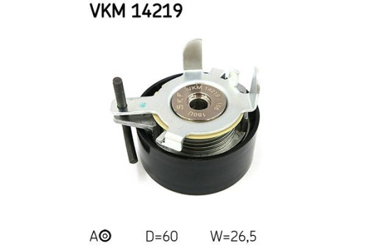 Tensioner Pulley, timing belt VKM 14219 SKF