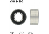 Tensioner Pulley, timing belt VKM 14300 SKF