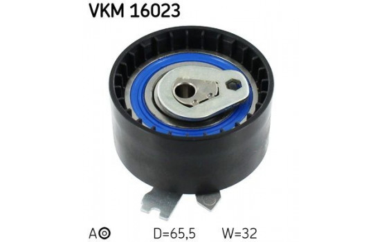 Tensioner Pulley, timing belt VKM 16023 SKF