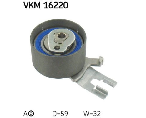 Tensioner Pulley, timing belt VKM 16220 SKF