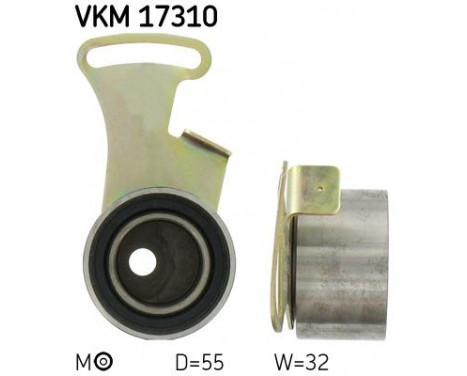 Tensioner Pulley, timing belt VKM 17310 SKF