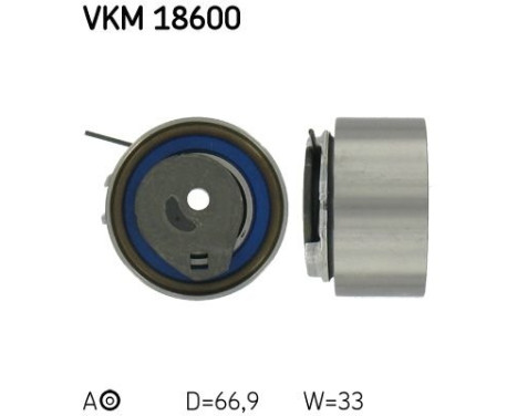 Tensioner Pulley, timing belt VKM 18600 SKF