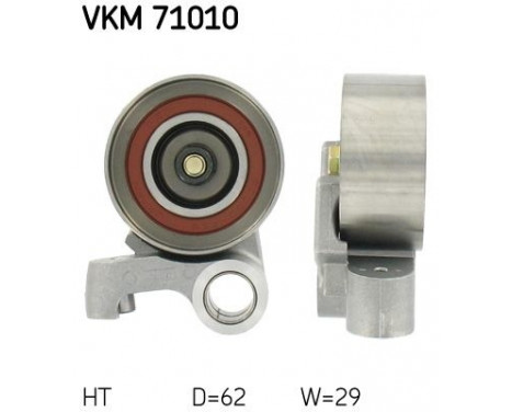 Tensioner Pulley, timing belt VKM 71010 SKF