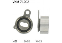 Tensioner Pulley, timing belt VKM 71202 SKF