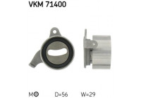 Tensioner Pulley, timing belt VKM 71400 SKF