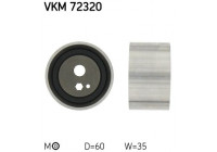 Tensioner Pulley, timing belt VKM 72320 SKF