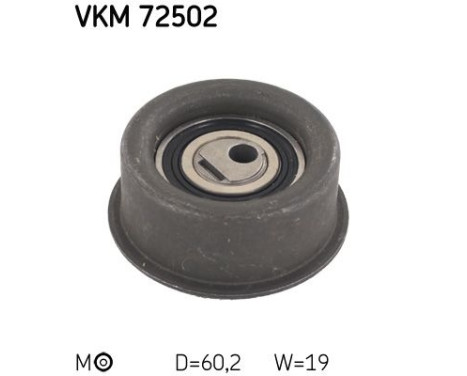 Tensioner Pulley, timing belt VKM 72502 SKF