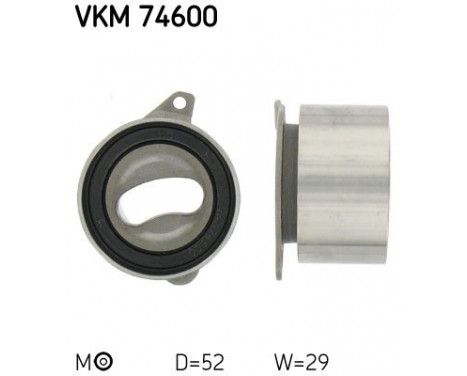 Tensioner Pulley, timing belt VKM 74600 SKF
