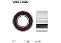 Tensioner Pulley, timing belt VKM 74602 SKF